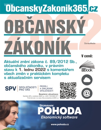 Občanský zákoník 2022 s komentářem změn