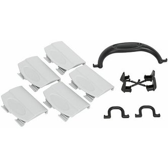 Madlo, svorky, zámky k # 3981-83/3985/3986, světlešedá