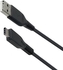 Datový kabel USB A na USB C, barva černá - 3 metry