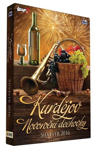 Nevoroční dechovka 2016 - Kurdějov - 4 DVD