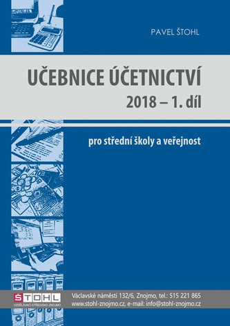 Učebnice Účetnictví I. díl 2018