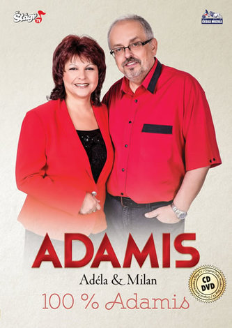 ČESKÁ MUZIKA - Duo Adamis - 100% Adamis - CD + DVD
