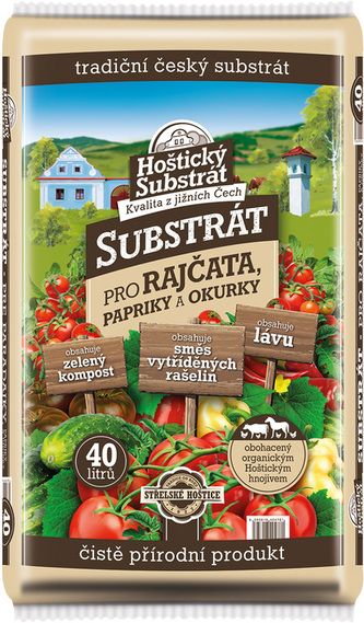 Substrát Forestina Hoštický pro rajčata, papriky, okurky 40