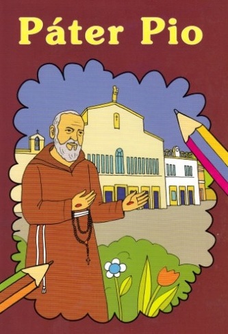 Páter Pio - Omaľovanka