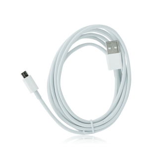 Datový kabel USB C na USB C barva bílá - 2 metry