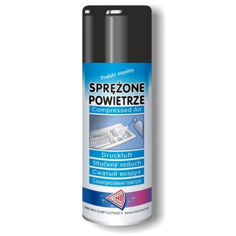 Stlačený vzduch 400ml - Nehořlavý