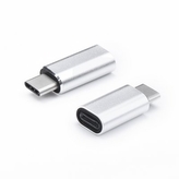 Redukce Lightning na USB C, barva stříbrná