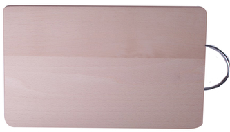 Prkénko s úchytem, 30x20x1,7 cm, dřevo