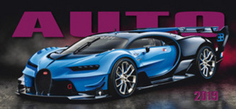 Auto kalendář 2019 - stolní kalendář