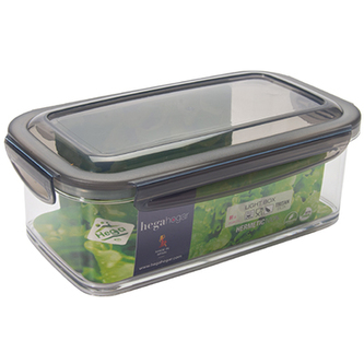 Dóza hermetická TRITAN 0,8 l; 19x11x7cm; tritan, silikon, polypropylen.