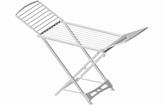 Sušák rozkládací DONATELLO 20m; 173x113x54cm; bílá; plast
