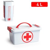 Kufřík lékárnička malá 4 l; 29x18,5x13 cm; plast