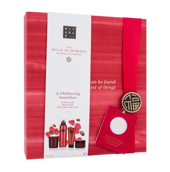 Rituals The Ritual Of Ayurveda sprchová pěna The Ritual Of Ayurveda 200 ml + tělový krém The Ritual Of Ayurveda 100 ml + tělový peeling The Ritual Of Ayurveda 125 g + vonná svíčka