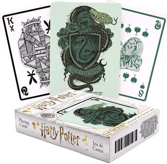 Hrací karty Harry Potter: Zmijozel 54 karet (6 x 9 x 2 cm)