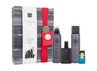 Rituals The Ritual Of Samurai pěna na holení The Ritual Of Samurai 200 ml + sprchová pěna The Ritual Of Samurai 200 ml + balzám po holení The Ritual Of Samurai 100 ml + parfémovaná voda Bleu Byzantin 15 ml