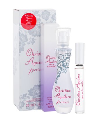 Christina Aguilera Xperience parfémovaná voda 30 ml + parfémovaná voda rollerball Eau So Beautiful 10 ml
