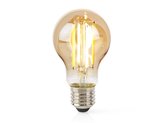 Smart žárovka LED E27 7W teplá bílá NEDIS WIFILRF10A60 WiFi Tuya