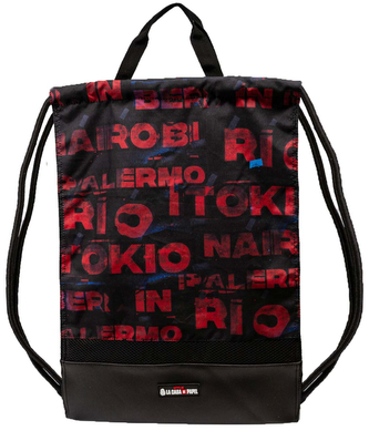 Batoh - pytlík gym bag Netflix|La Casa De Papel|Papírový dům: Cities (34 x 49 cm)