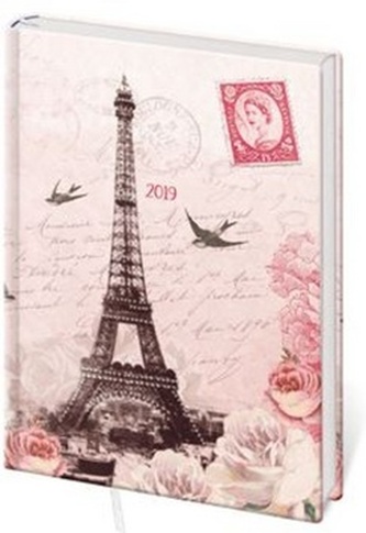 Diář 2019 B6 LYRA týdenní Paris