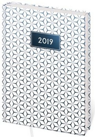 Diář 2019 A7 LYRA týdenní Abstract