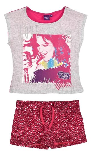 KOMPLET TRIČKO A KRAŤASY VIOLETTA - velikost 6