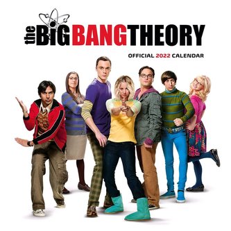 Oficiální kalendář 2022: The Big Bang Theory|Teorie velkého třesku (30,5 x 30,5|61 cm)