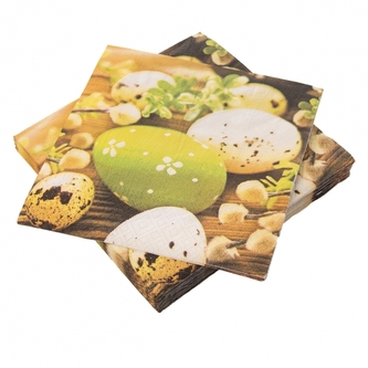 Servírovací ubrousky Velikonoční vajíčka