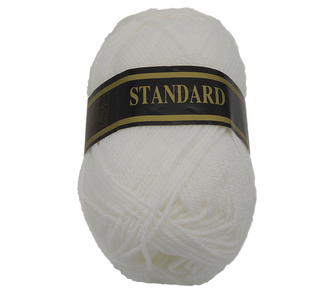 Příze STANDARD - bílá - 50g / 150 m