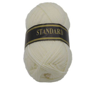 Příze STANDARD - smetanová - 50g / 150 m