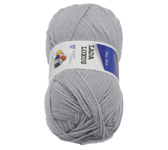 Příze LADA LUXUS - sv šedá - 100g / 220 m