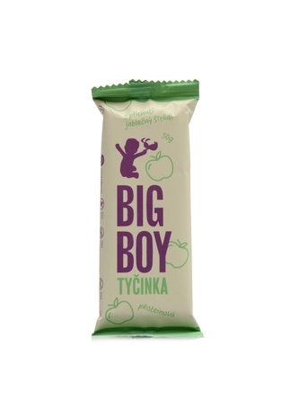 BigBoy - Proteinová tyčinka 50g - jablečný štrůdl