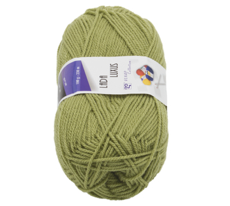 Příze LADA LUXUS - olivová - 100g / 220 m
