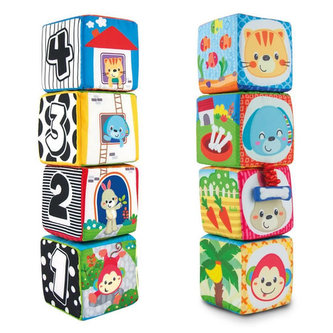 Měkké kostky zvířátka