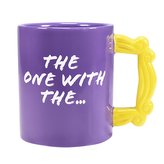 Keramický hrnek Friends|Přátelé: The one with the (450 ml) fialová