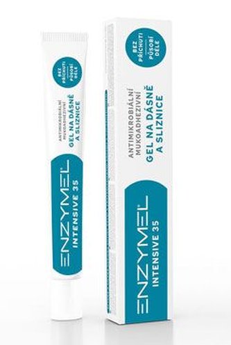 Enzymel Antimikrobiální gel na dásně Intensive 35 30 ml unisex