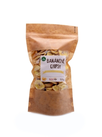 Božské oříšky - Banánové chipsy 200g