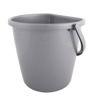 Vědro ke stěně 11 l  stříbrné závěsné