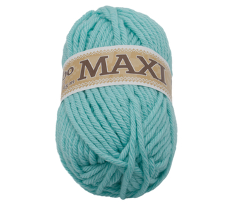 Příze JUMBO MAXI - mentolová - 100g / 65 m