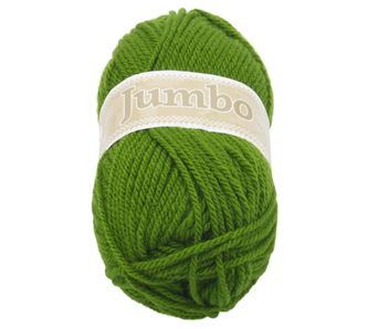 Příze JUMBO - hráškově zelená - 100g / 147 m