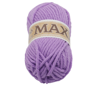Příze JUMBO MAXI - světle fialová - 100g / 65 m