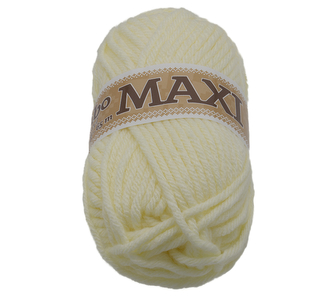 Příze JUMBO MAXI - vanilková - 100g / 65 m