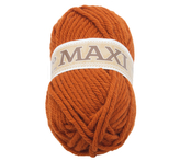 Příze JUMBO MAXI - rezavá - 100g / 65 m