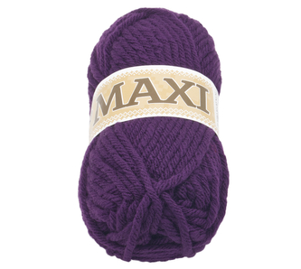 Příze JUMBO MAXI - tmavě fialová - 100g / 65 m