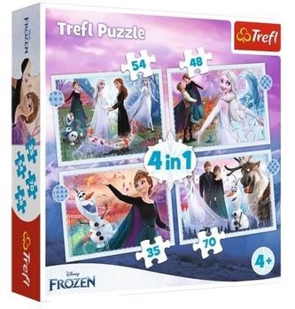 Puzzle 4v1 Ledové království