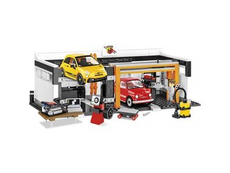 Stavebnice COBI 24501 Abarth Racing Garage, 590 k, 1 f