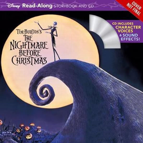 Tim Burton´s The Nightmare Before Christmas ReadAlong Story Book and
