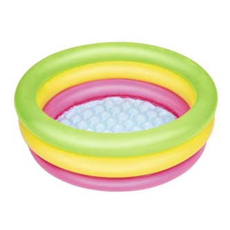 Bazén tříkomorový - barevný ?70cm x H24cm