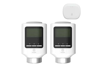 Smart sada termostatický hlavic a centrální jednotky WOOX R7067 ZigBee Tuya