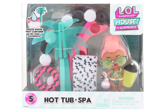 L.O.L. Surprise! Nábytek s panenkou - Vířivka & Vacay Babe