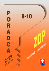 Poradca 9-10/2022 – Zákon o dani z príjmov s komentárom
